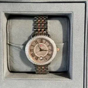 Michele | Accessories | Michele Watch 2 Tone Rose Gold W  display picture 1